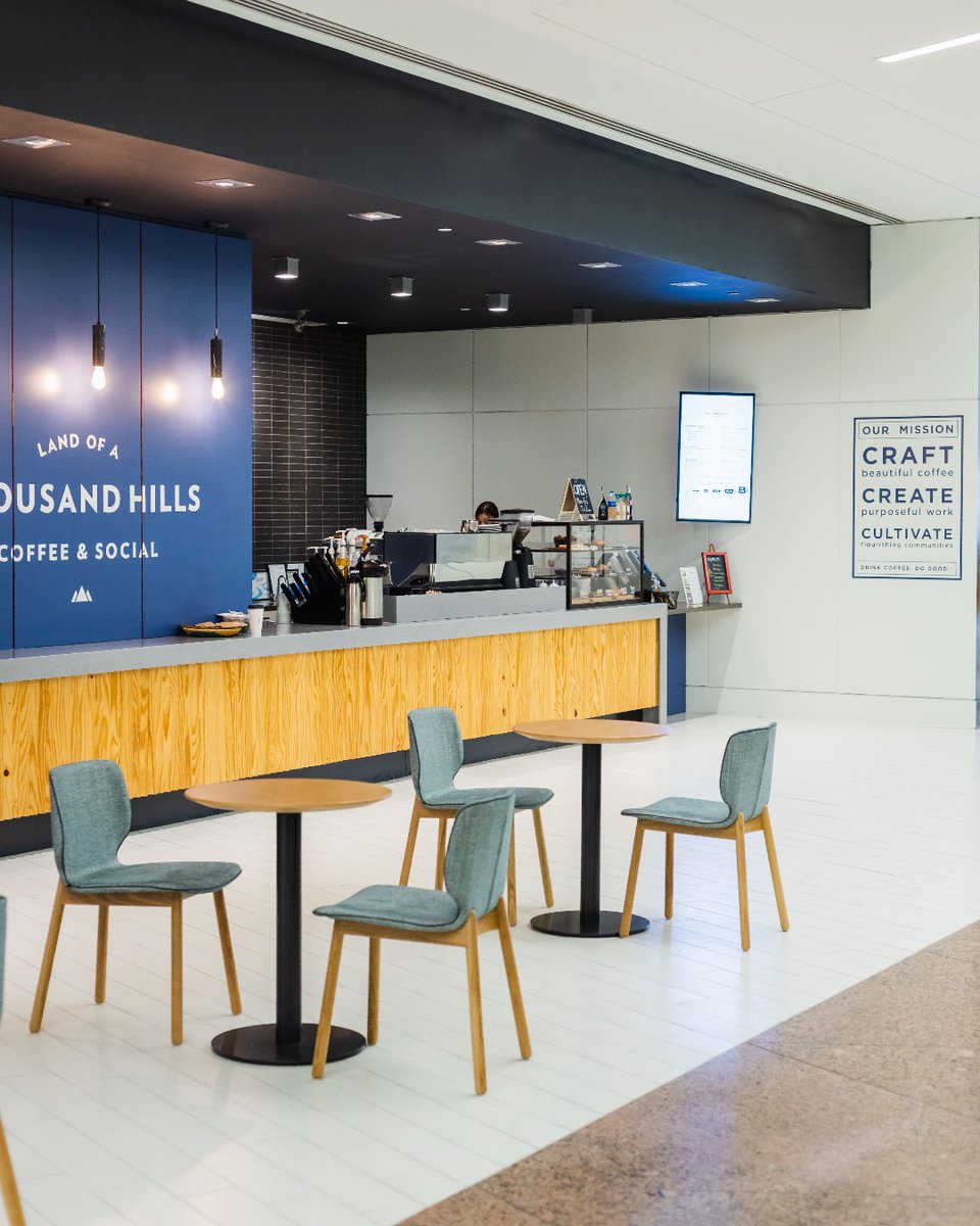 GPCenterATL's tweet photo. Stop by @1000hillscoffee in the GP Center lobby and treat yourself to something sweet! ☕ 🥐 https://t.co/x3l09EJ8lx