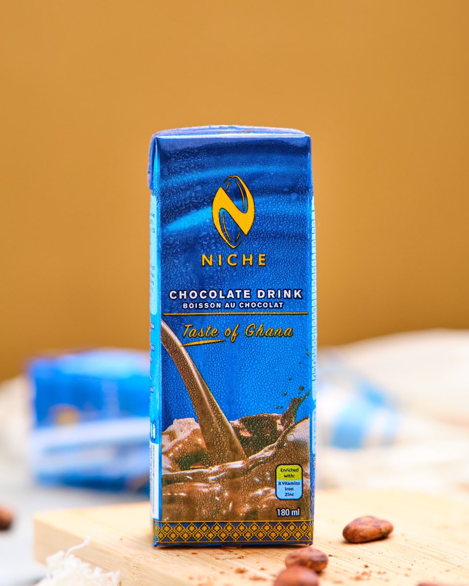 What are you waiting for? indulge in a little bit of sweetness.

#Nichecocoa #tasteofGhana #nichechocolatedrink
