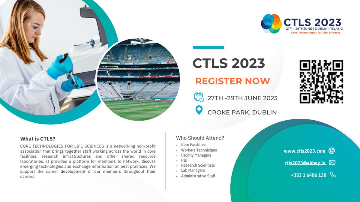 #CTLS2023 Congress in #Dublin is almost here!  Get prepared with our interactive program!
Click for full details on sessions & the speakers!
➡️abbey.eventsair.com/AbbeyEventApp/… 
#corefacilities #technologyplatforms