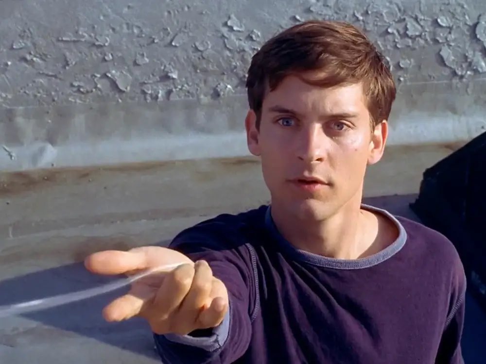 Tobey had all of us running around the playground doin the Spidey hands like we were Spider-Man himself