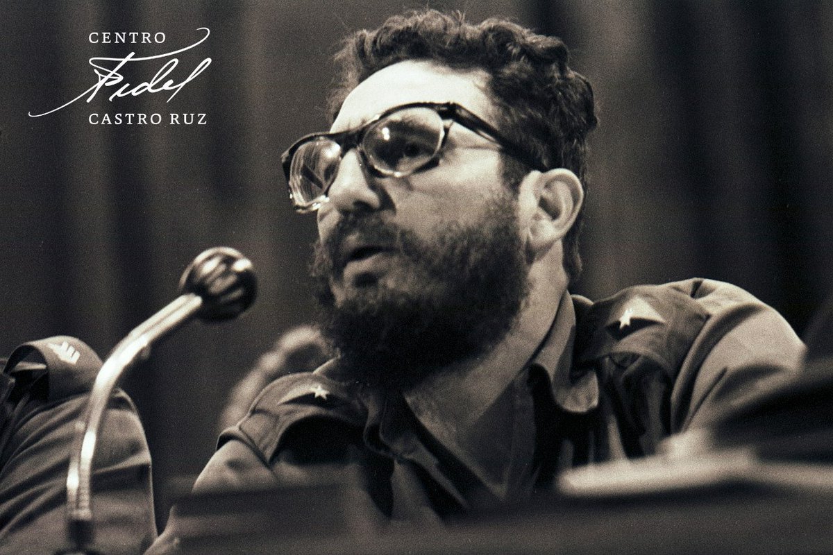 #Fidel:"... por duras que sean las críticas; las haremos siempre desde un ángulo optimista, no desde un pesimismo ruin y pérfido de los que no creen en el hombre, que no creen ni siquiera en sí mismos, sino de los que creen en el hombre, en el pueblo, que creen en sí mismos".