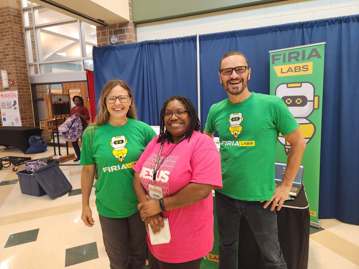 FiriaLabs's tweet image. Got to meet a @STEMCobb #STEMCobb teacher hero today who will be attending our #infypathfinders training next week. Woot!!!!