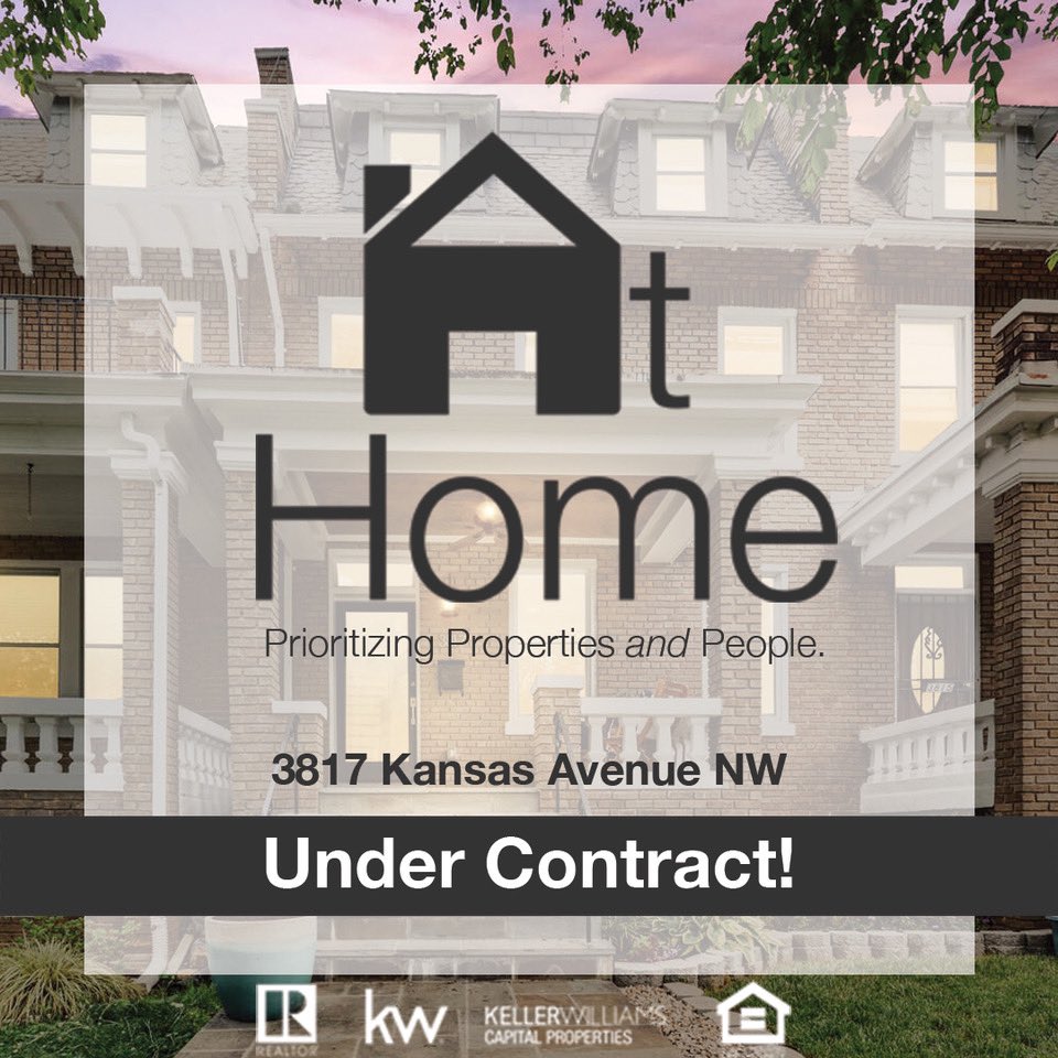 This beauty is under contract…but was there any doubt it would get snatched up? #petworthdc #undercontract #dcrealestate