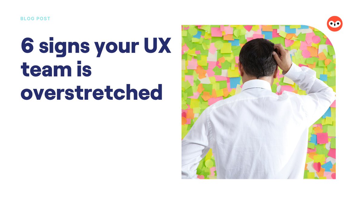 Is your #UX program being outpaced by your company’s growth? Here’s how to tell... and what to do about it: userzoom.com/ux-blog/6-sign…