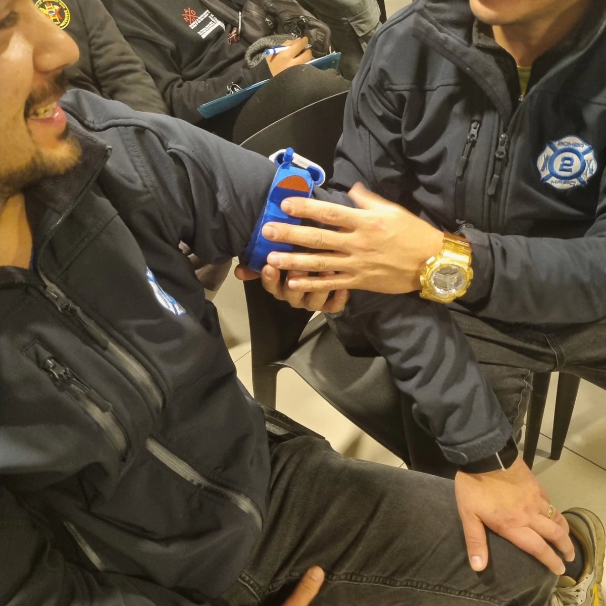 El día de ayer se llevó acabo la capacitación correspondiente al mes de Junio. En esta ocasión estuvo a cargo de los amigos de capacitaciones911chile Quienes nos enseñaron sobre el control y manejo de grande hemorragias. Quedando más de 20 bomberos certificados   Stop the Bleed.