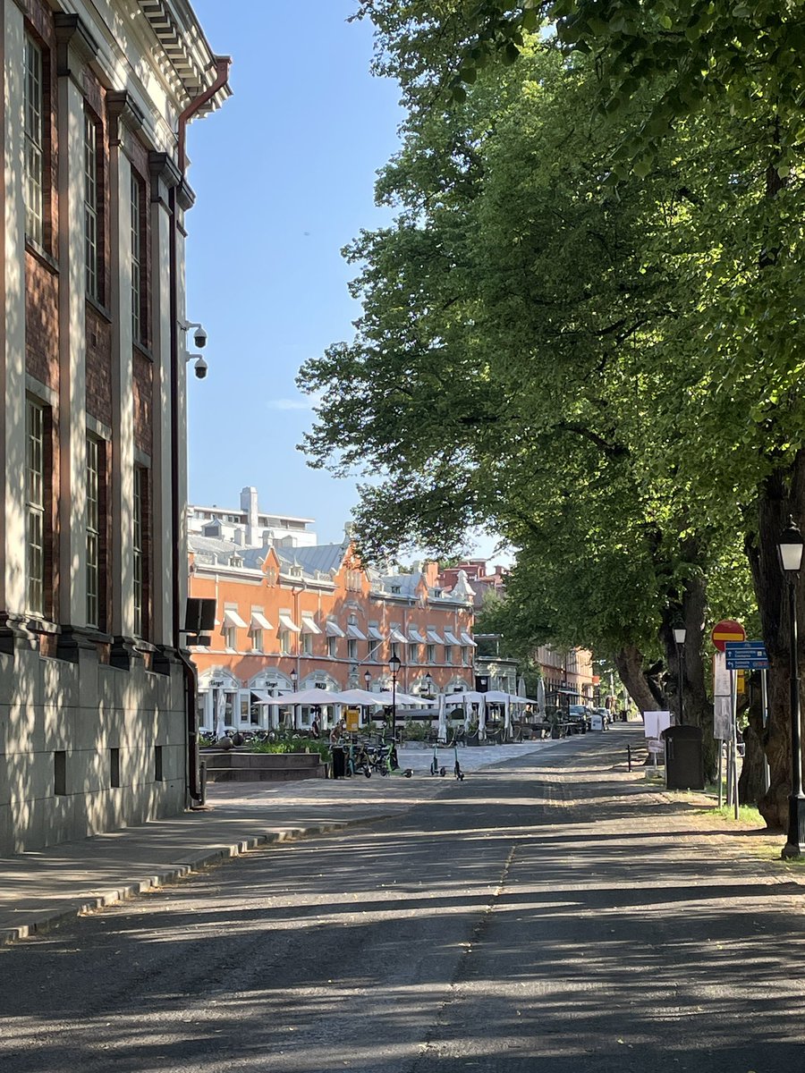 Kesä on #työmatkapyöräilijä’n parasta aikaa! Katsokaa nyt tätä aamunäkymää #maailmankauneintyömatka <a href="/turku/">servet</a>