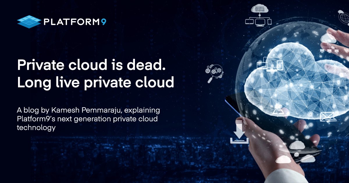 Looking to keep pace with the ever-evolving world of #privatecloud technology?
Our latest #blog post unpacks expert insights and trending discussions. Learn about the dynamic blend of #AI and private cloud, continued relevance of private cloud and more

bit.ly/3XlrCSt