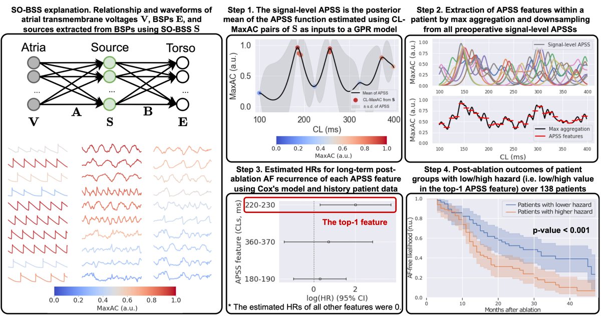 Yingjing Feng (@seffyyjfeng) on Twitter photo 🌟Our paper at <a href="/IEEEembs/">IEEE Engineering Medicine and Biology Society</a> is online! Pre-operative body surface potentials can help screen #PersistentAF🫀patients with higher risks of 4-year post-ablation #AF #Recurrence, using a second-order blind source separation and a Gaussian Process. #OpenAccess🔗ieeexplore.ieee.org/document/10016… 🌟Our paper at <a href="/IEEEembs/">IEEE Engineering Medicine and Biology Society</a> is online! Pre-operative body surface potentials can help screen #PersistentAF🫀patients with higher risks of 4-year post-ablation #AF #Recurrence, using a second-order blind source separation and a Gaussian Process. #OpenAccess🔗ieeexplore.ieee.org/document/10016…