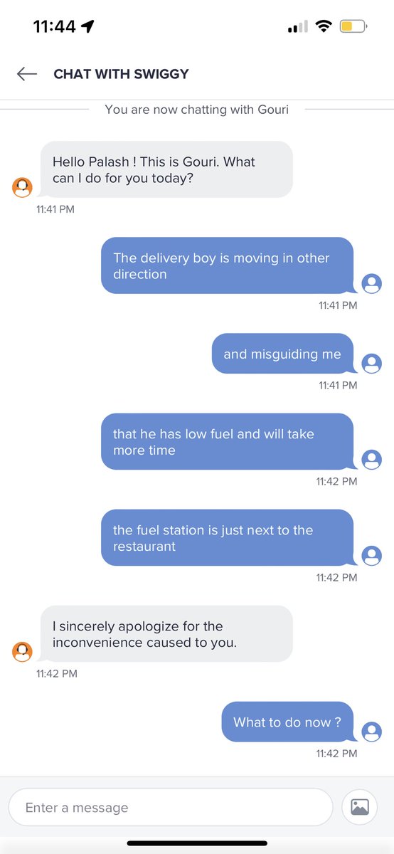 Palash2dayy's tweet photo. @SwiggyCares  @Swiggy the order is so late and no response and getting more delayed trust me when i say zomato is way better guys in swiggy are just lazy 😴 https://t.co/UWffxREQKA