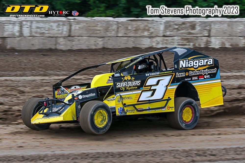 Chad Brachmann (@brachmann3) on Twitter photo Off to <a href="/FultonSpeedway/">Fulton Speedway</a> for the 358 <a href="/SuperDIRTcar/">Super DIRTcar Series</a>  series race in the Niagara Lawn and Garden,Sunflowers of Sanborn #3 hoping for better luck than the last race Off to <a href="/FultonSpeedway/">Fulton Speedway</a> for the 358 <a href="/SuperDIRTcar/">Super DIRTcar Series</a>  series race in the Niagara Lawn and Garden,Sunflowers of Sanborn #3 hoping for better luck than the last race