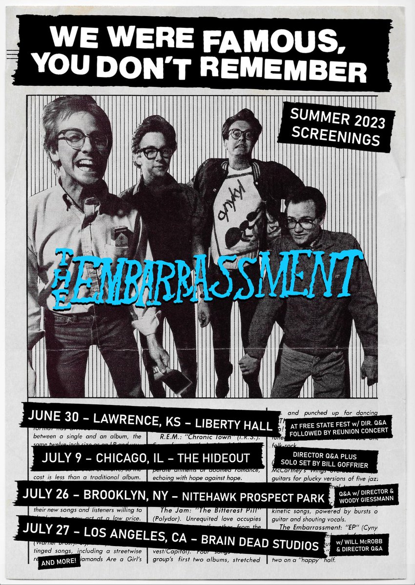 The Embarrassment documentary tweet media