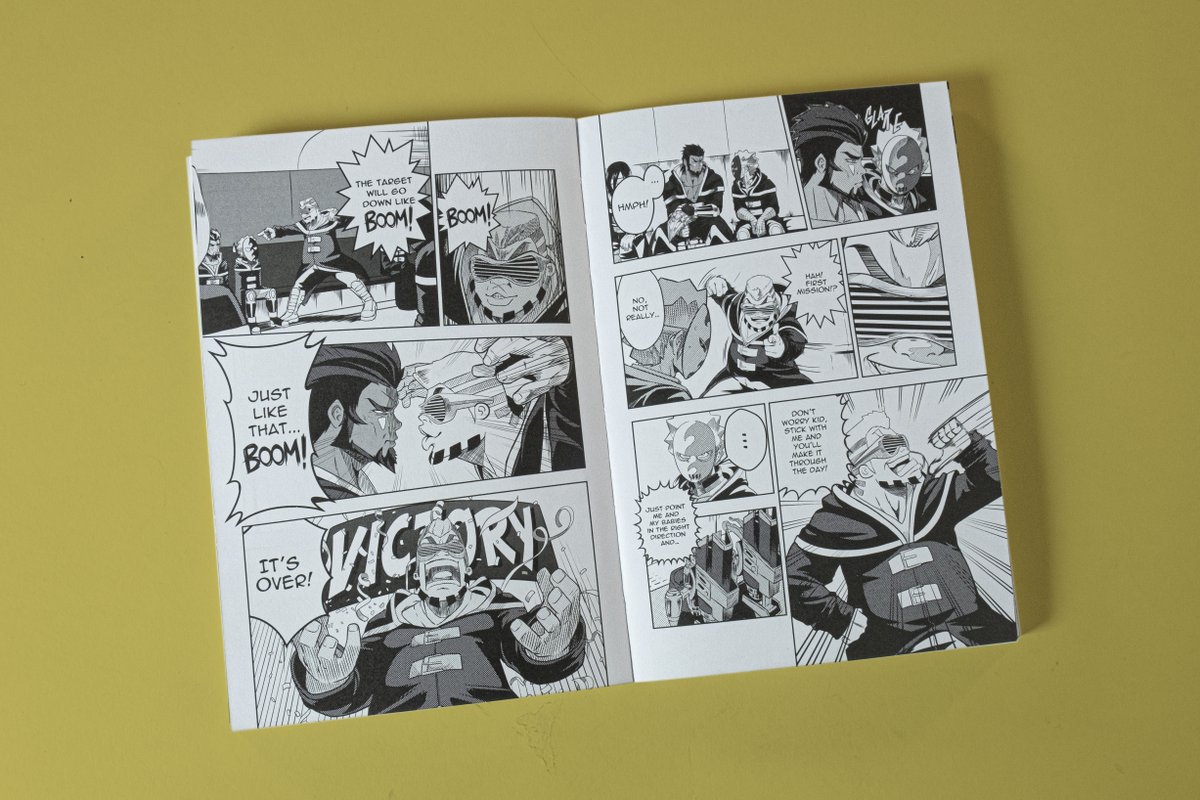PrintNinja's tweet photo. Iridescent is a glossy covered manga printed on uncoated paper to give it an authentic manga feel! Thanks @IridescentManga for printing with us!

#manga #usmanga #newcomic #americanmanga #comics https://t.co/CHb2FJXIk8