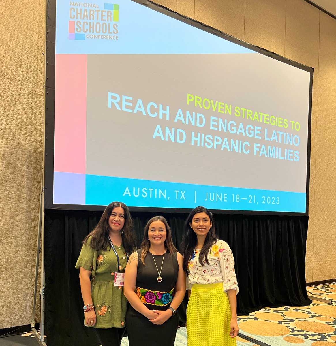 Thank you all for joining our session during #NCSC23 by @charteralliance! Your presence made it a success!

A big shoutout to the incredible @NSCAF team for providing invaluable support throughout. We couldn't have done it without you! 🎉
#opcionesescolares