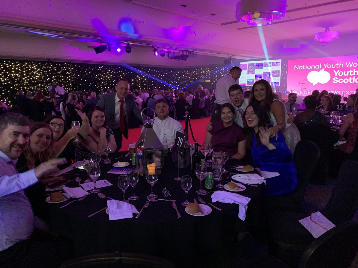 The excitement is building as we await…the second course at the #YLSAwards