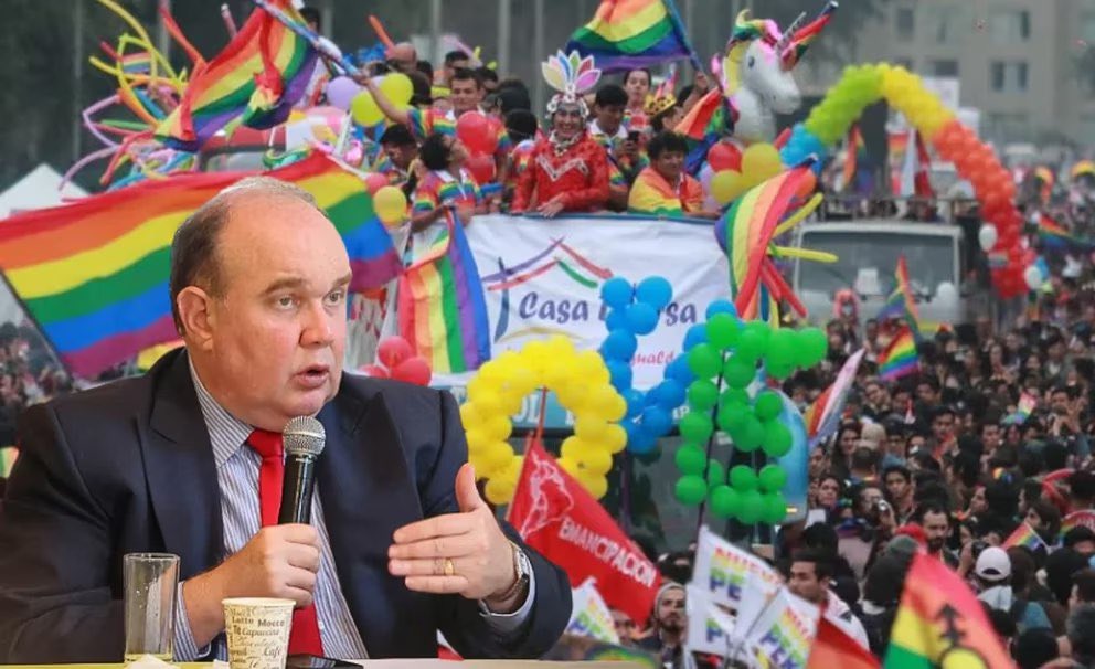 🚨| ÚLTIMA HORA: DURÍSIMO GOLPE al lobby LGBTIQ+. El alcalde de Lima, Perú; Rafael López Aliaga ratifica la prohibición de la Marcha del 'Orgullo' en la Plaza San Martín: “No quiero destrozar el patrimonio turístico de la ciudad”. ¿Apoyas esta poderosa medida contra los progres?