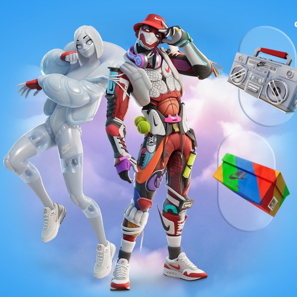 SpaceTraceRBLX's tweet photo. Yesterday the new @Nike game #Airphoria in @FortniteGame  came out. 
Very cool experience, the project team did a great job. 

Now people like to compare #Roblox and #Fortnite, but when it comes to what's available to brands, there's still a big difference between the two: https://t.co/BMy5cgGVI5