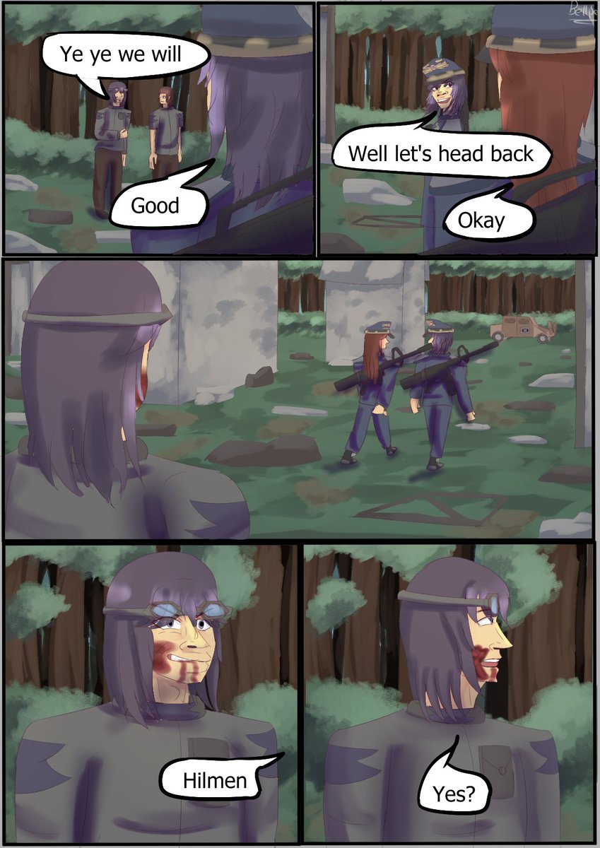 bellis171's tweet photo. Hey everyone here is a new page of the fighters i hope you all have a good day
see you all in the next post
#webcomic #webcomics #webcomicserie #comic #comics #comiccartoon #comicomic #digitalcomicpage #comicpage #digitalcomic #oc #chapter2 #page145 #ownart #artwork #page #blue https://t.co/UKlKHjgmXE