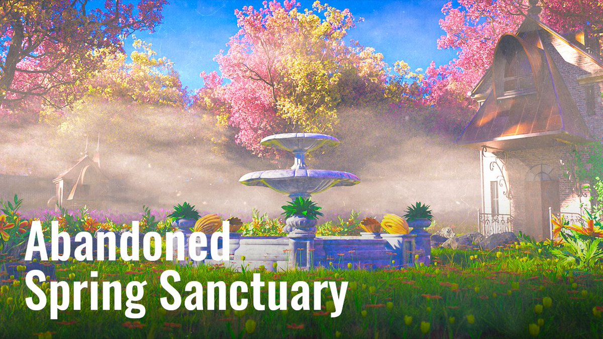 🔥Abandoned Spring Sanctuaries🔥
<a href="/true_vfx/">True VFX</a> 

This is my submission post. Hope you guys like it and find it worthy.  

#TVFXcontest #TVFXabndspring #blender #b3d 

youtu.be/_hrZ8tH1hA4
