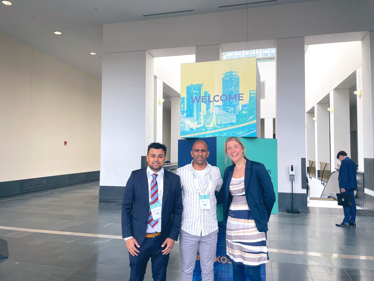 What a brilliant 4 days in Boston for ISAKOS 2023. Lots learnt from some of the most distinguished surgeons in the world. Even better, UHL surgeons able to present their findings to further knowledge. <a href="/RandeepSAujla/">Randeep Aujla</a> <a href="/missjessurgeon/">Jessica Harvey</a> Khalis Boksh <a href="/ISAKOS/">ISAKOS</a> <a href="/Leic_hospital/">Leicester's Hospitals</a> <a href="/EMS_LOTA/">Leicester Orthopaedics Trainee Association</a>