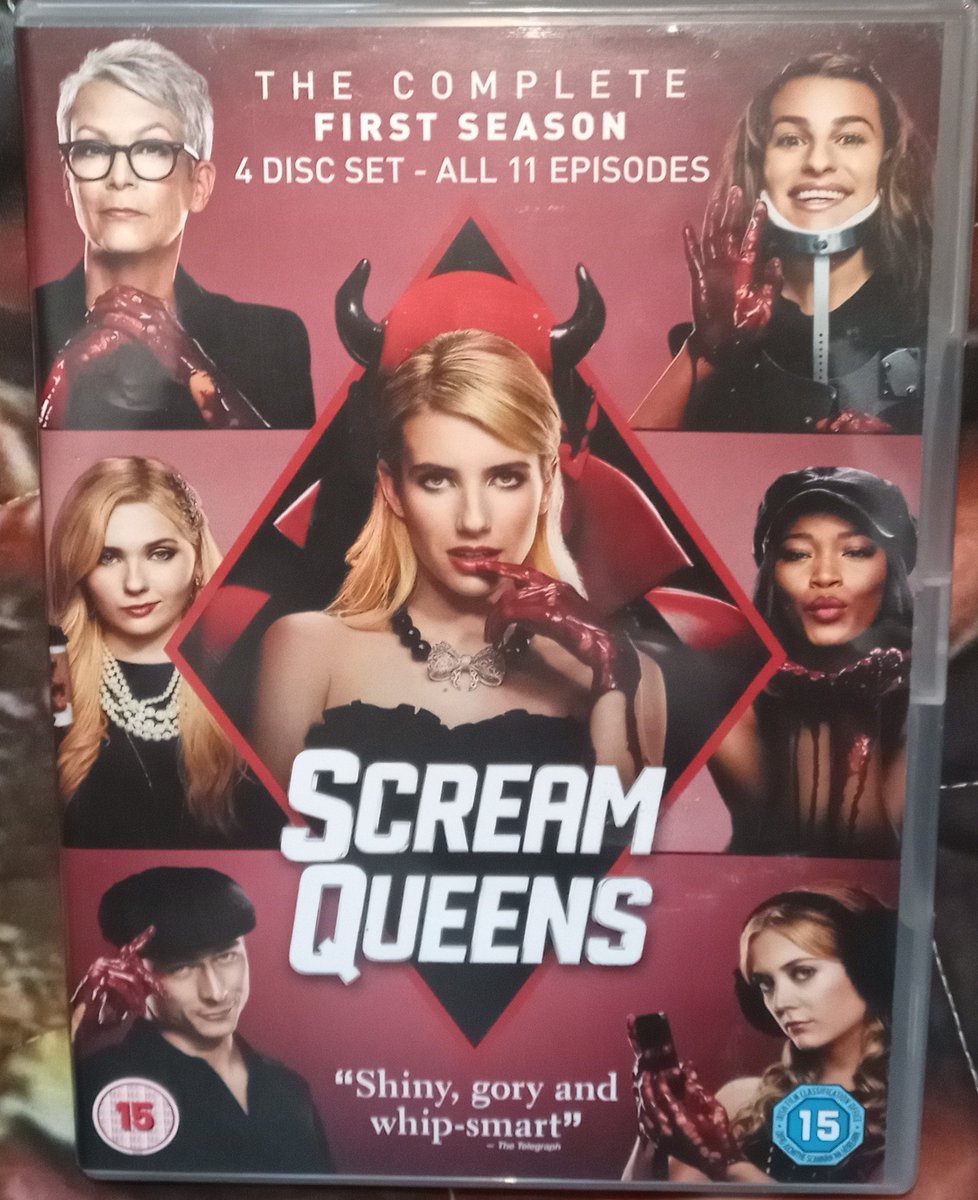 My latest bargain DVD 📀 purchase! 
#ScreamQueens #HorrorCommunity #physicalmedia #EmmaRoberts
