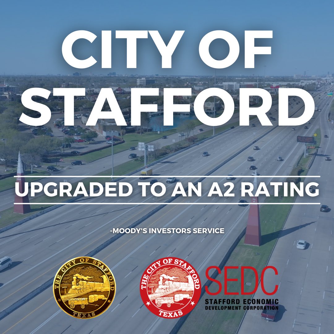 City of Stafford on Twitter "Moody’s Investors Service has upgraded