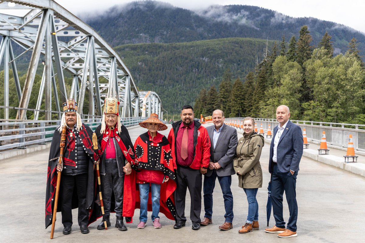 We had a wonderful day celebrating our Haisla Bridge on June 17. We appreciate everyone who joined us this day, and we are thankful for the support of this project from <a href="/PacifiCanEN/">Pacific Economic Development Canada</a>
