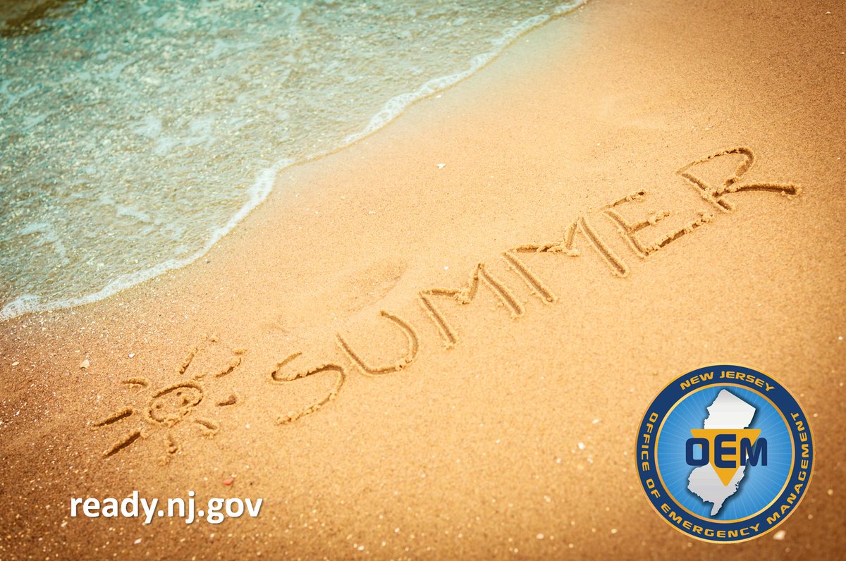 Today is the Summer Solstice, the longest day of the year. Make sure your family is prepared so you can enjoy summer to the fullest! Visit ready.nj.gov to learn how to build a kit and make a plan for your home and prepare your vehicle for the family road trip! #ReadyNJ
