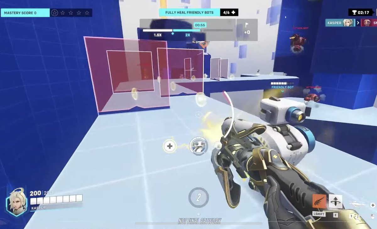 holy shit dude roblox obby in overwatch 😱🤯😲