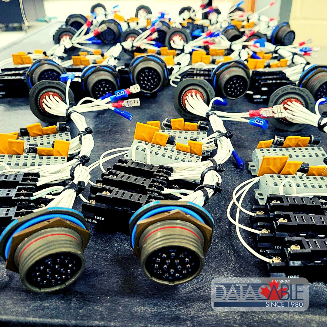 We take pride in building custom #interconnect solutions that meet & exceed #OEM customer expectations across a widely diverse group of industries. Learn more: datacable.ca/industries-we-…… #DataCable #CableAssemblyManufacturer #CustomCableAssembly #WireHarness #CableAssemblies