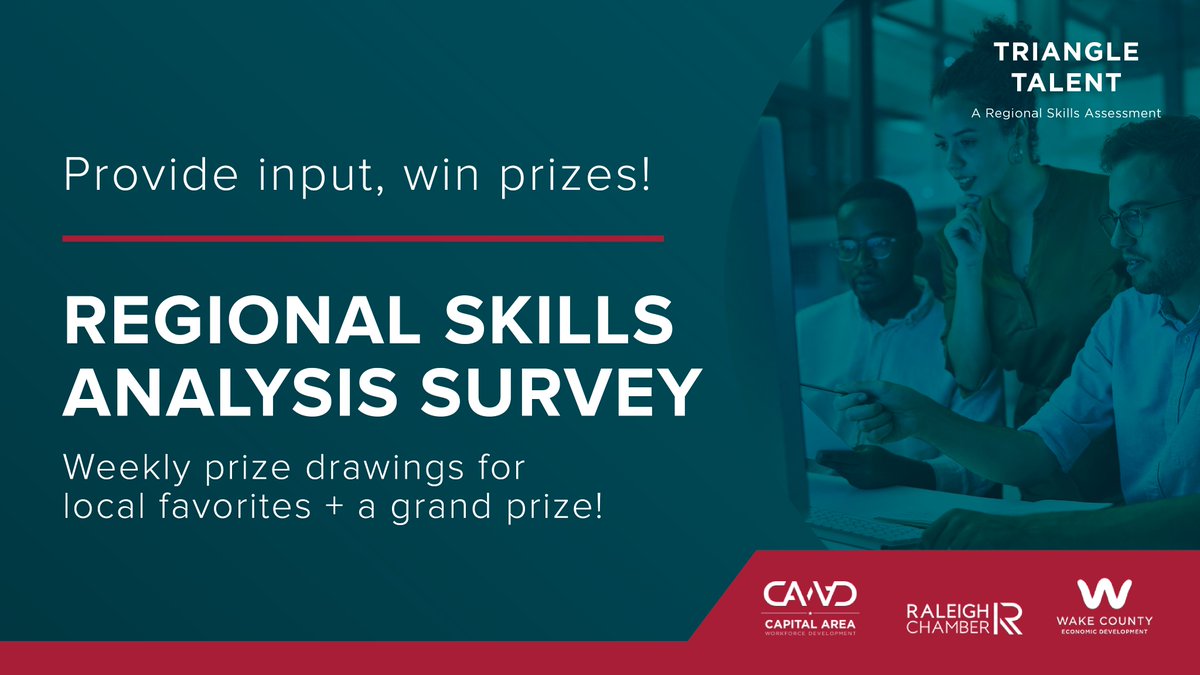 Area employers, we need your help. Please participate in the Regional Workforce Skills Survey to help inform skills gaps and employer needs. bit.ly/3pgSTZK #DoGreatThings