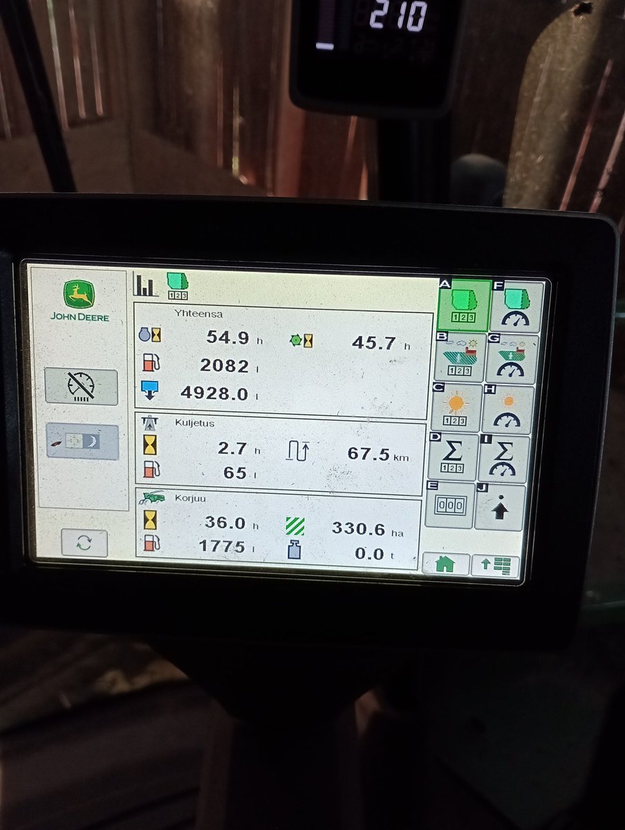 Ensimmäinen sato tehty. Nyt sais tulla vaikka vettä. #rehunteko