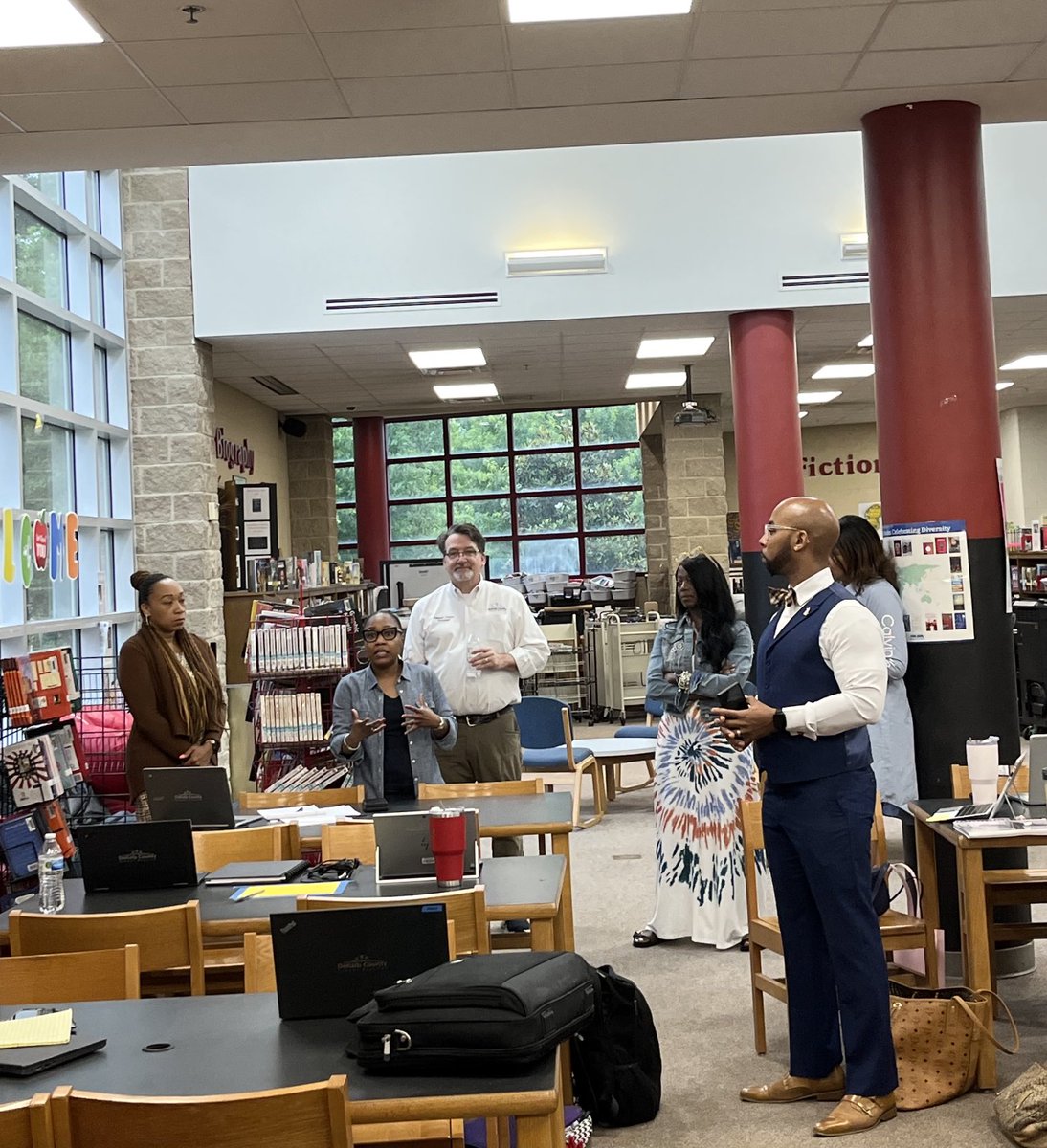 DrNormanCSauce3's tweet photo. 2 days of learning for #DCSDRegion4 w/ @derrick22dalton &amp; @thatmancanteach have been immense-root cause analysis, collective efficacy, implementation planning, progress monitoring, inference claims, inclusive culture, streamlining priorities &amp; more! @ed_dir ⁦@DeKalbSchools⁩ https://t.co/ZOEQZREPsE