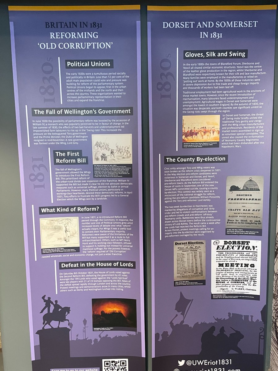 NEW #riot1831 display on level 1 <a href="/mshedbristol/">M Shed</a> What do you think about crowd behaviour and riots?  Tell us in our survey uwe.eu.qualtrics.com/jfe/form/SV_09… or come to our talk this Friday bristolmuseums.org.uk/m-shed/whats-o…