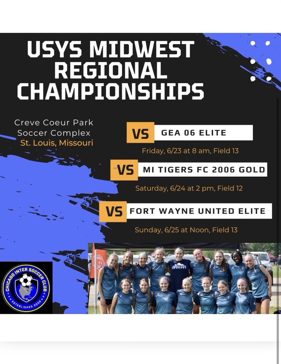 Chicago Inter ECNL Class of 24 (@inter06red) on Twitter photo Looking forward to another great weekend in St Louis!! <a href="/chiINTER/">Chicago Inter SC</a> <a href="/USYouthSoccer/">US Youth Soccer</a> <a href="/TheSoccerWire/">SoccerWire</a> <a href="/ImYouthSoccer/">ECNL/GA/Recruiting/College Soccer</a> @SoccerMomInt Looking forward to another great weekend in St Louis!! <a href="/chiINTER/">Chicago Inter SC</a> <a href="/USYouthSoccer/">US Youth Soccer</a> <a href="/TheSoccerWire/">SoccerWire</a> <a href="/ImYouthSoccer/">ECNL/GA/Recruiting/College Soccer</a> @SoccerMomInt