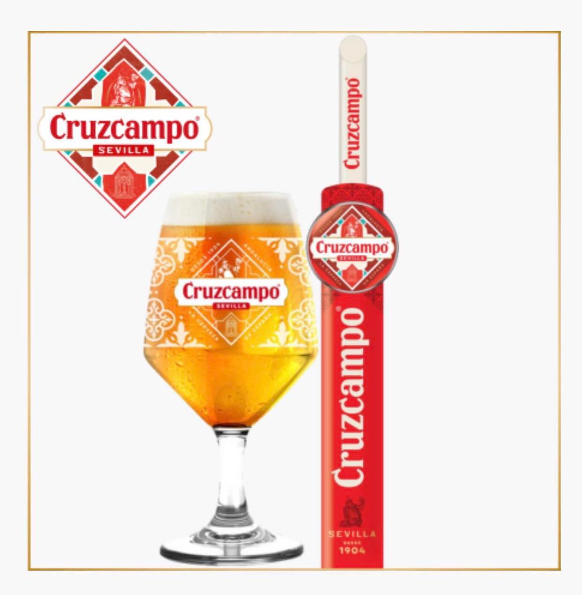 We are now serving Cruzcampo, A premium Spanish 4.4% lager. £4.30 a pint Friday to Sunday and only £3.70 a pint Monday until Thursday
