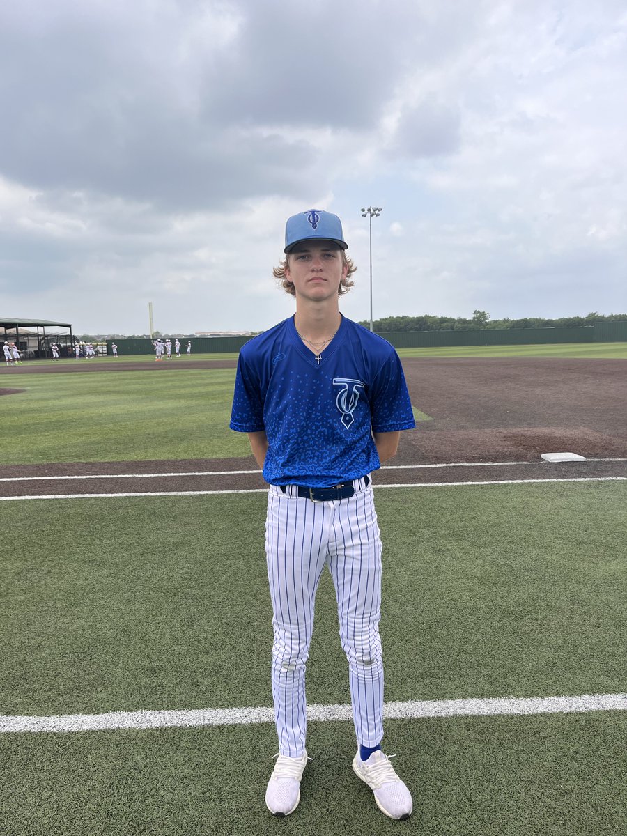 FiveToolTexas's tweet photo. #BregmanWS F: @TEXAS_OILERS 15U Nowell 5, Stix 2026 Scout 2
PoG: Garrett Jordan 6 IP, 4K, ER https://t.co/1qVsYut54a