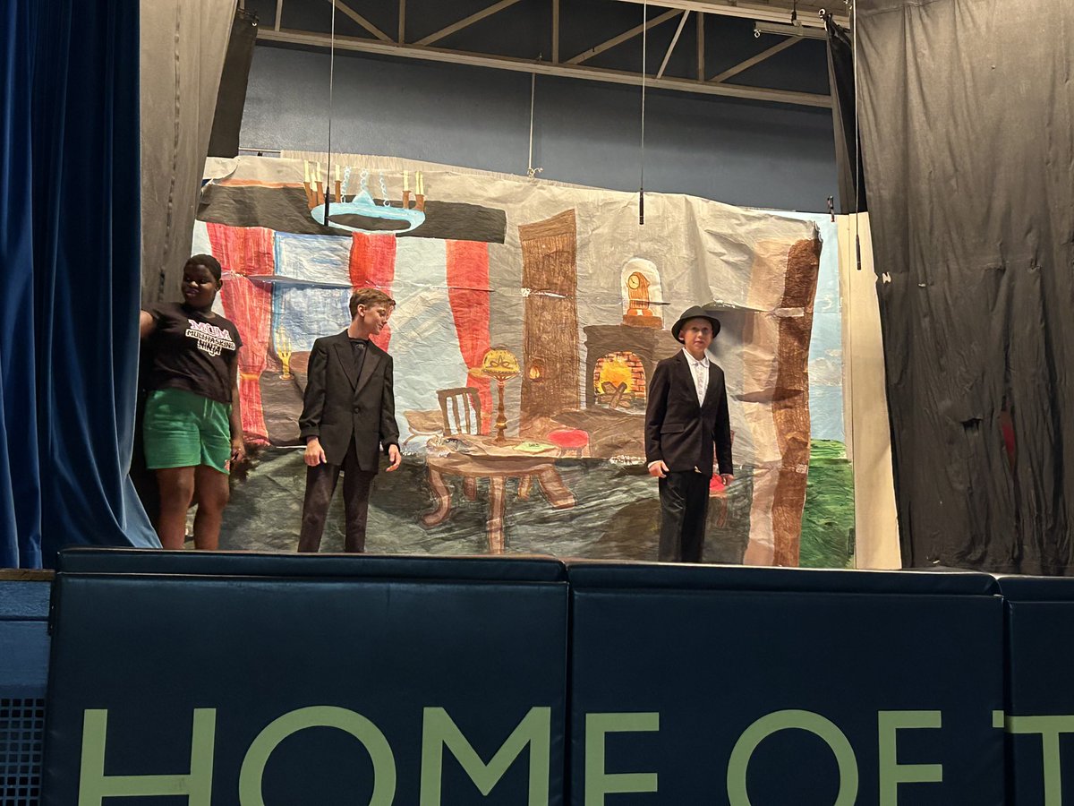Congrats to Mr. Graeb &amp; our Gr 6/7 class on their original play, ‘The Riellion’, based on factual Manitoba and Canadian history! Well done!!!