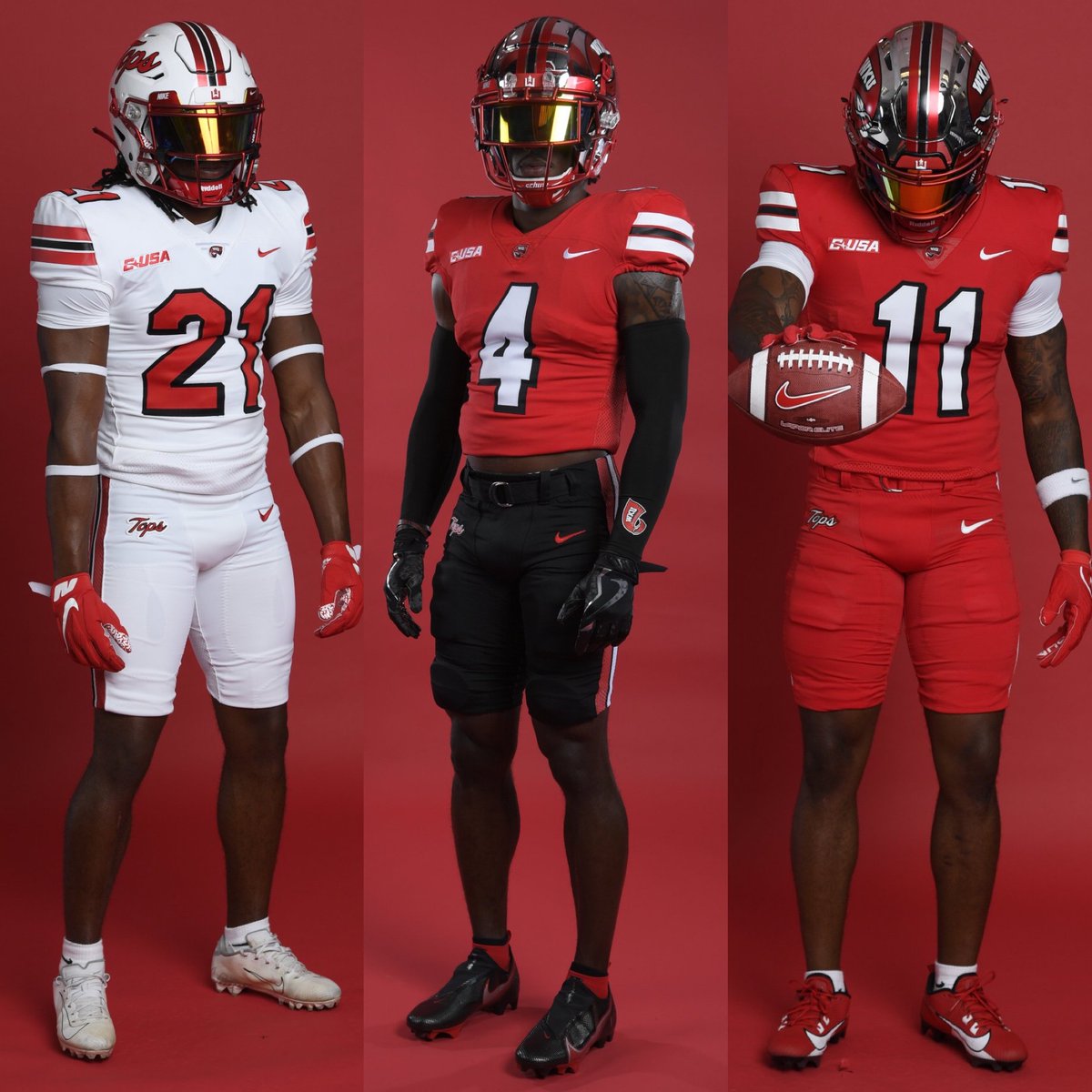Western Kentucky has revealed their new uniforms. Thoughts?👀

(📸 @WKUFootball)