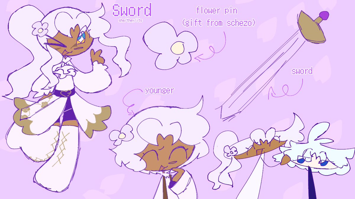 Sword ref since artfights soon and i hated her old one
#PuyoPuyo