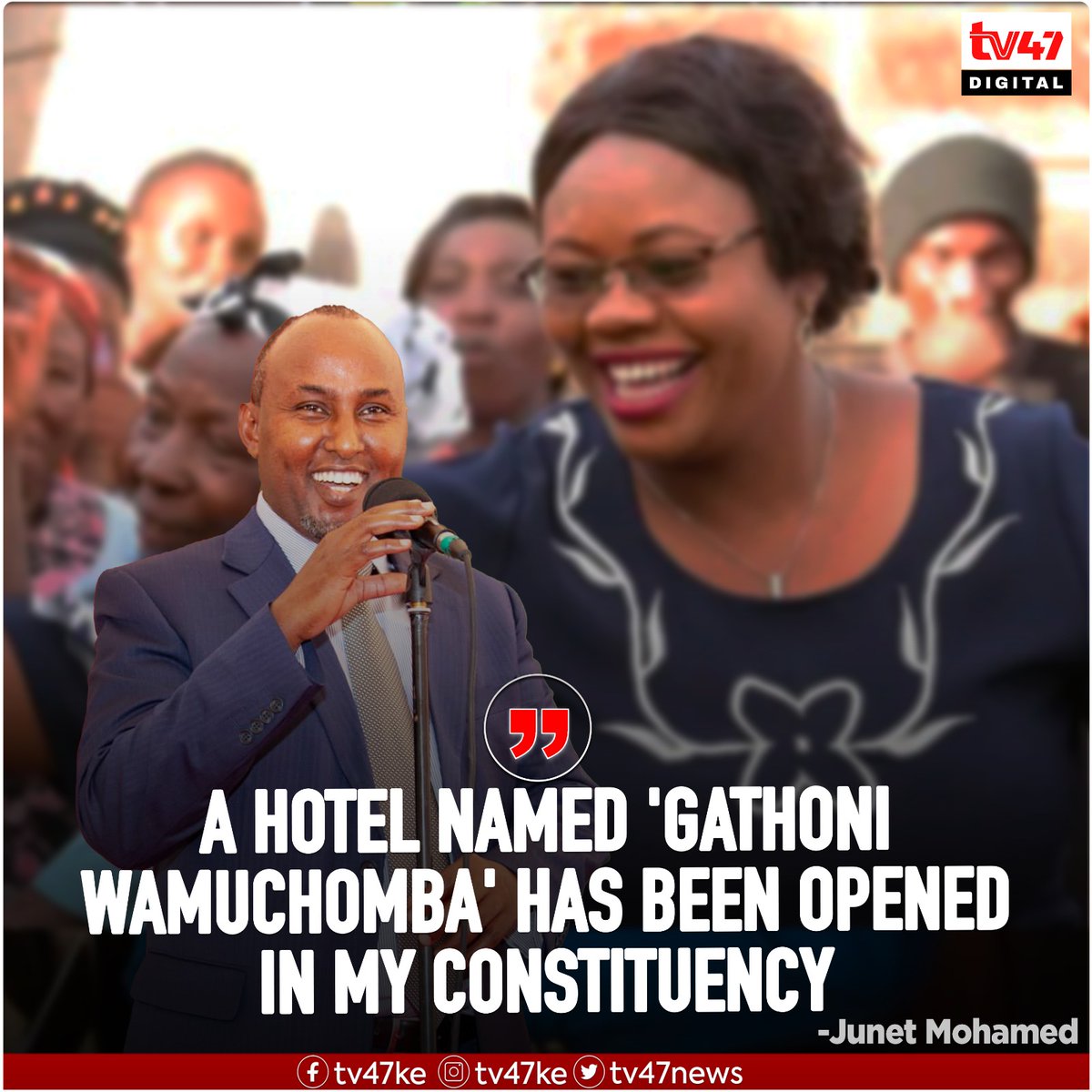 Kenyans, who is your MP, did she/he vote yes on the 16% VAT?
Junet says Wamuchomba has gained Favour from Kenyans across the country for 'standing with them'.

Ndii Mpyaro Winnie Odinga President Ruto Sugoi Azimio MPs Moses Kuria Miguna Miguna