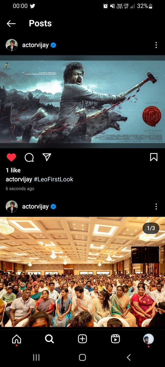 jothishjulius's tweet image. #HBDThalapathyVIJAY
#LeoFirstLook 
#firstlike 
@actorvijay