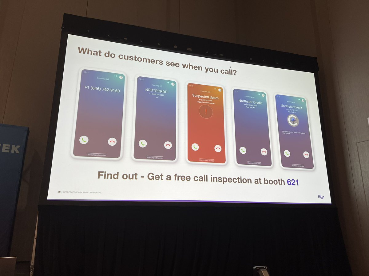 What do your customers see when you call? Learn more about your call reputation, how it impacts how you show up, and what you can do to improve your customers call experience. Visit us in booth 621 @CustContactWeek #ccwvegas