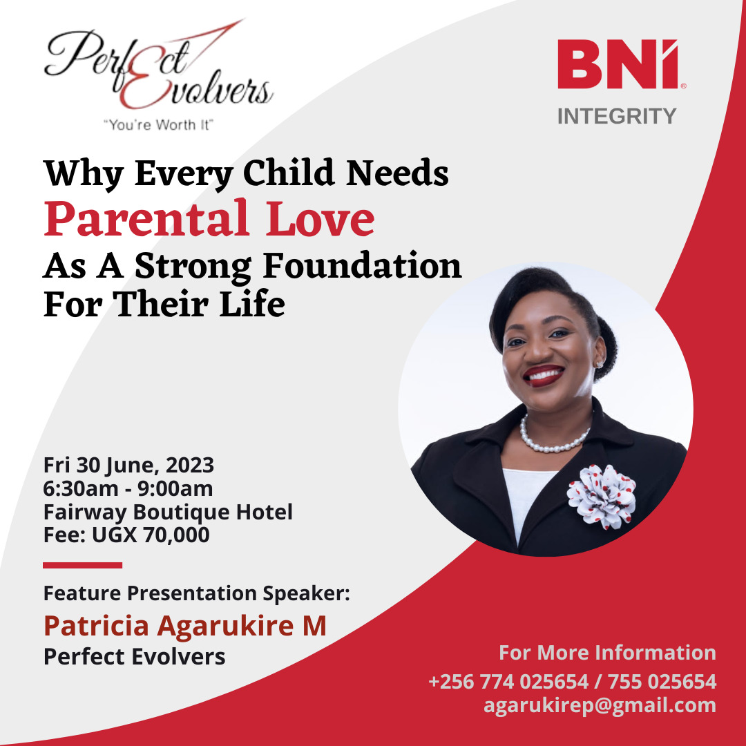 📣 Join us for a captivating BNI Feature Presentation! 🌟 🗓️ Date: Friday, June 23rd ⏰ Time: 6:30 AM 📍 Location: Fairway Hotel Feature Presenter: Patricia Agarukire Mulumba  To join BNI: lnkd.in/djKuJ6xn #bnireferralsatwork, #bnireferralsource, #bnireferralsinmotion