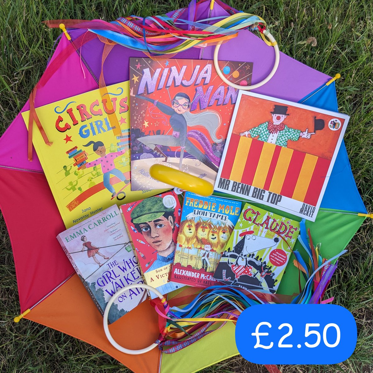 Do you have the travelling circus visiting your school for an end of year treat? Then why not add a selection of circus themed books to your reading list too! 
We've dropped all our circus books down to just £2.50 each for the rest of this week! 🎪🎪🎪🎪