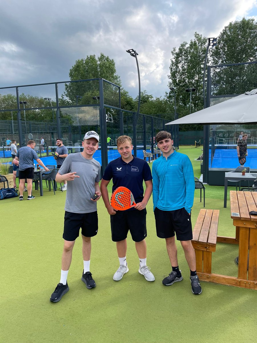 ThePadelClub's tweet image. Great to have you on court today @OfficialAitch 🎾 #padel #aitch #manchester
