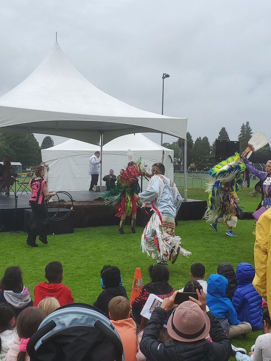 Celebrating National Indigenous Day at Moody Park! @LKCougars @newwestschools