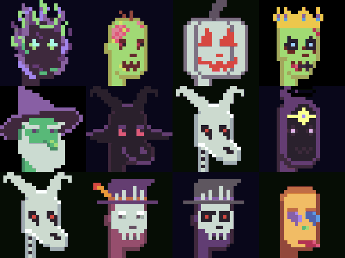 DominusSpinae's tweet image. My @ForgottenPunk collection as a whole is fairly dark, but that Jelly Donut Monster might be the most sinister of the bunch.