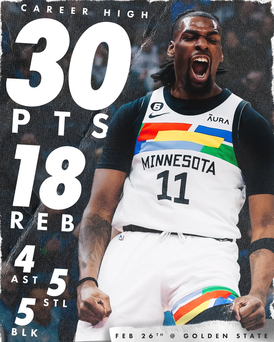Timberwolves's tweet image. Big Jelly.