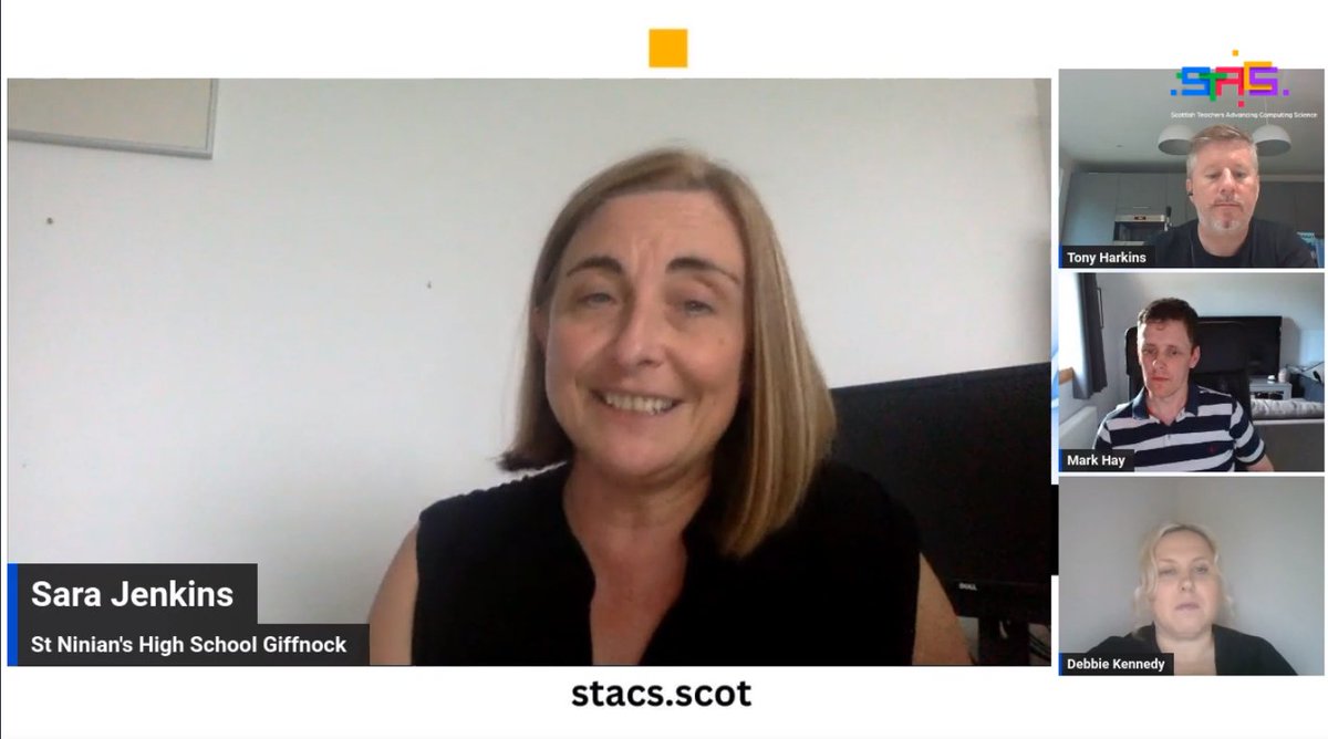 Anyone who is looking for tips how to #CloseTheGenderGap in Computing Science reach out <a href="/StNiniansComp/">St. Ninian's Computing Department</a> <a href="/ScullionToni/">Toni Scullion</a> <a href="/dressCodeHQ/">dressCode</a> who are all happy to help and support. 

#STACSVirtualFestival #ByTeachersForTeachers

Sign up to stacs.scot