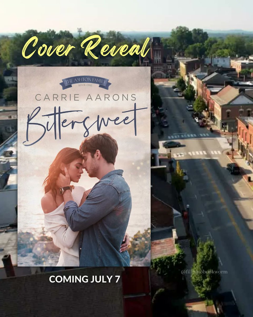 COVER REVEAL: Bittersweet by @authorcarriea  

For more book info ➡️ bit.ly/3qXXjVV

#enemiestolovers #smalltownromance #neighborstolovers